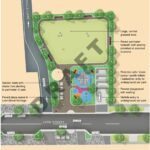 Early plans for a Roseville Village Green behind the Roseville Shops, similar to what we see in Lindfield. Above ground recreation space and below ground parking. Unlikely to occur until next decade, and it will not look like what's drawn here.